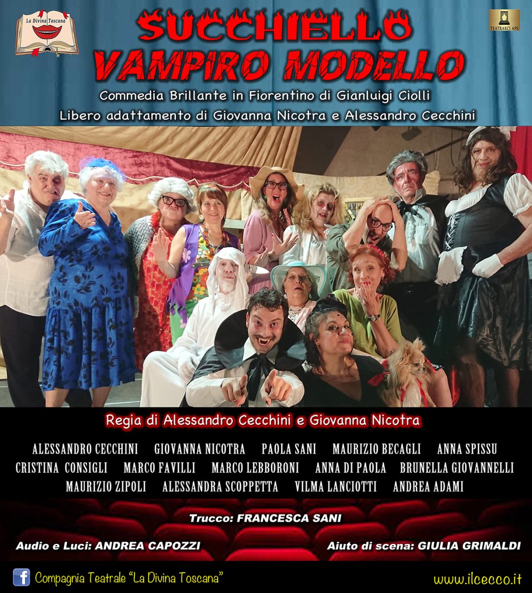 Succhiello vampiro modello commedia – compagnia divina toscana